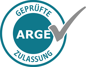 Siegel Geprüfte ARGE Zulassung